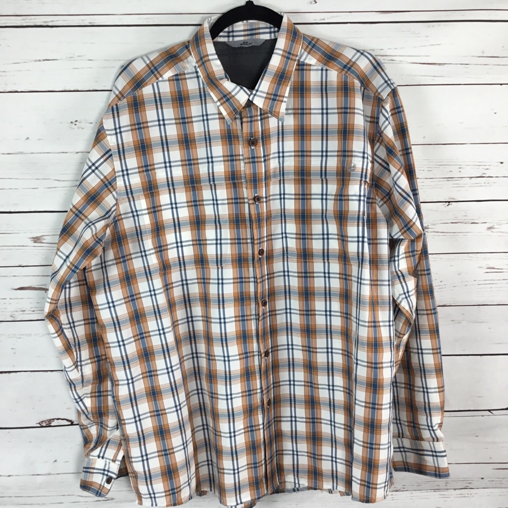 Wrangler Outdoor‎ Plaid Poly Nylon Blend Large